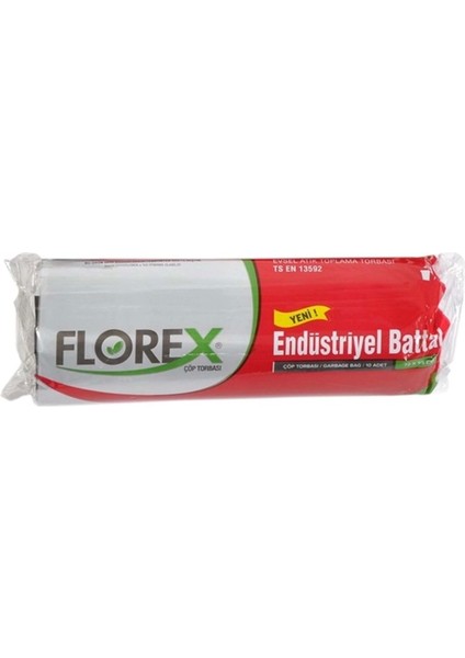 Florex Endüstriyel Battal Çöp Poşeti 72X95 cm 10'lu