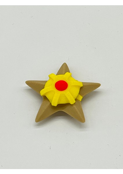 Pokemon Oyuncak, Staryu 5cm ( Hediyeli ) Boyasız Renkli Baskı