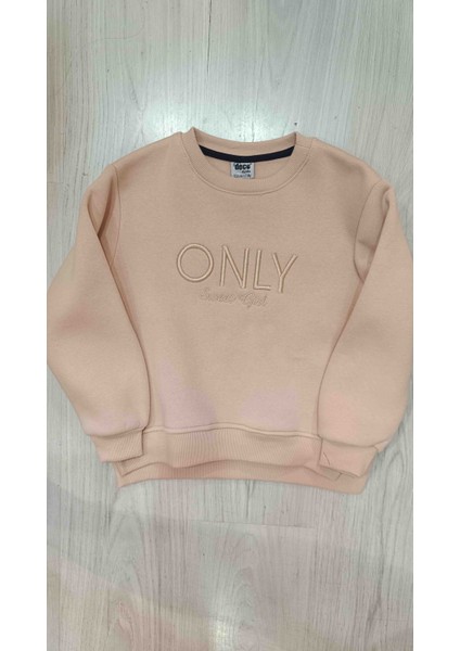 Kız Çocuk Üç Iplik Şardonlu Bej Rengi Kışlık Takım fiyatları