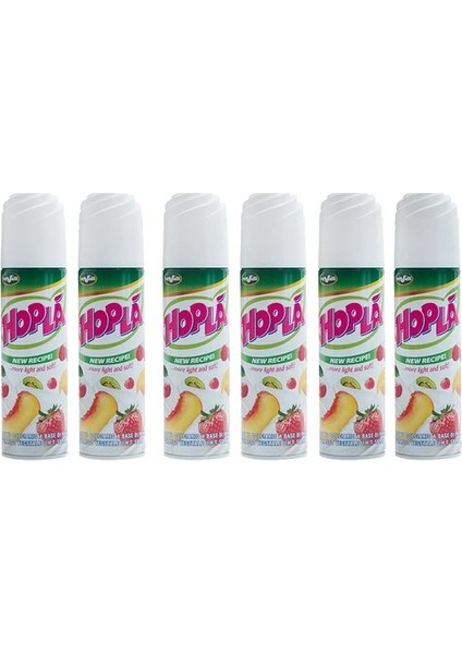 6'lı Sprey Krem Şanti Krema