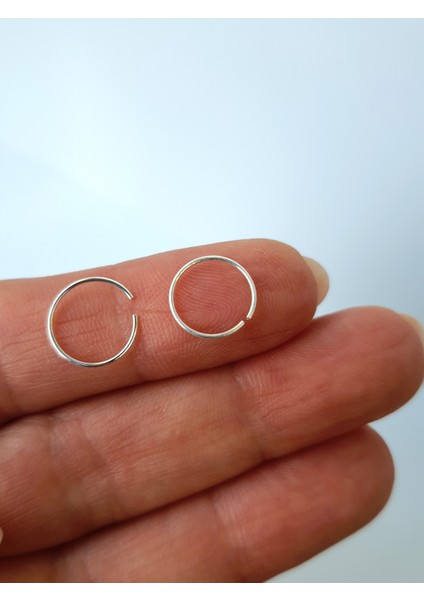 Hızma Düz 10 mm Ince Halka Gümüş Renk fırsatları