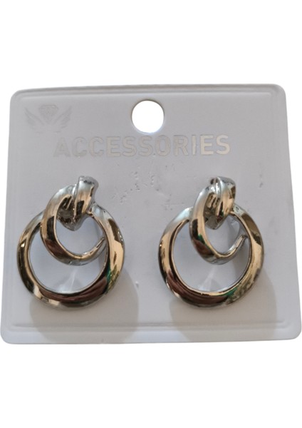 Gümüş Renk Moda Küpeler fiyatları