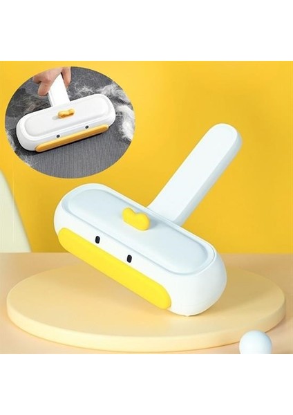 Alpotekno® Ördek Model Kendiliğinden Hazneli Manuel Tüy Toplayıcı Aparat
