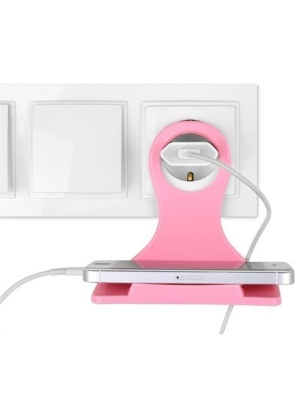 ® Universal Mobil Şarj Priz Askısı ve Telefon Tablet Tutucu Stand