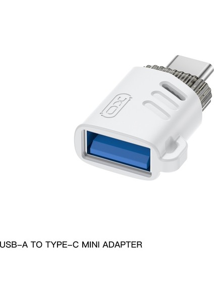 Usb-A To Type-C Mini Otg Adaptör - Yüksek Hızlı Veri Aktarımı, USB 3.0, Tak ve Çalıştır
