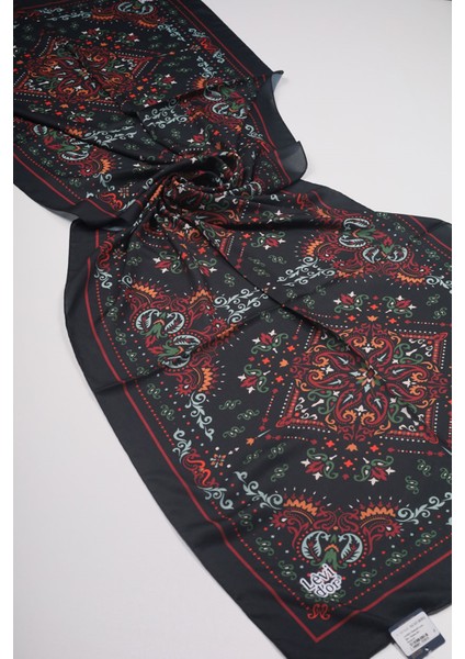 Etnik Desenli Love Şal