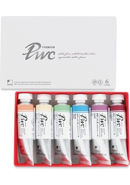 Pwc 6×15 ml Tint-A Sulu Boya Seti