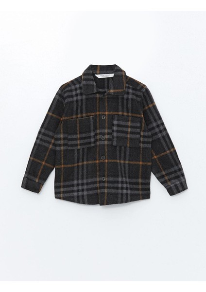 Ekose Erkek Çocuk Gömlek Ceket