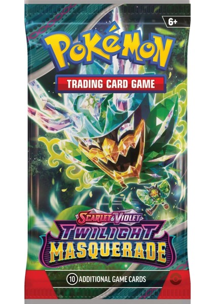 Pokemon Twilight Masquerade Booster English Tcg Online Oyun Kodlu Pokemon Kart - 2 Adet