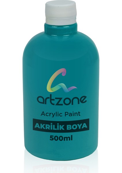 Akrilik Boya 500ML - Turkuaz