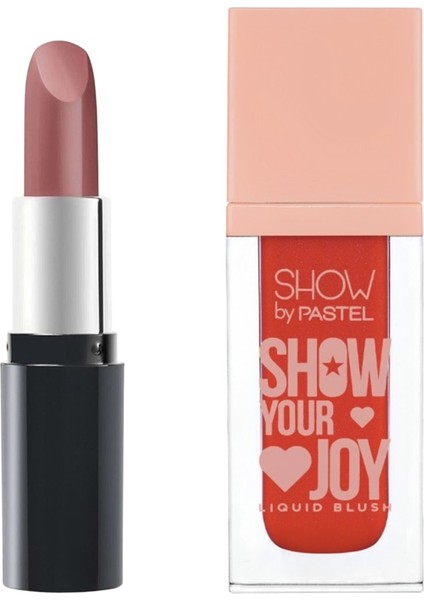 Show Your Joy Liquid Blush - Likit Allık 52 + Nude Ruj 534