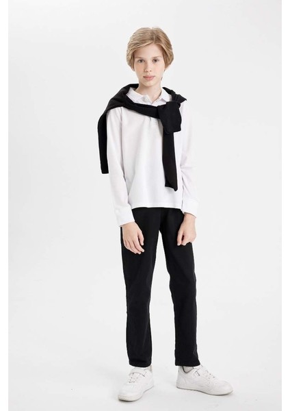 Erkek Çocuk Kanvas Pantolon U3254A6/BK81 Black modelleri