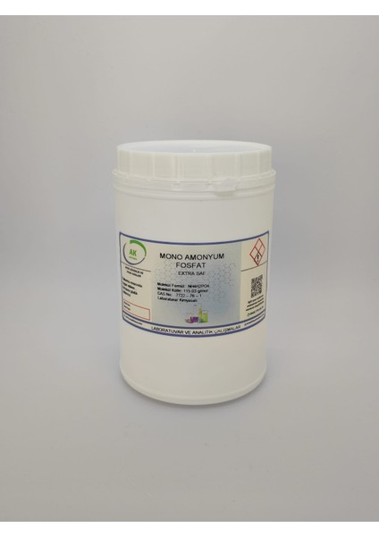Monoamonyum Fosfat (NH4H2PO4) 100 G