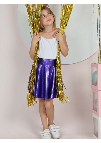 Metalik Parlak Işıltılı Şortlu Kloş Parti, Gösteri, Etkinlik, Bayramlık, Etek fiyatları