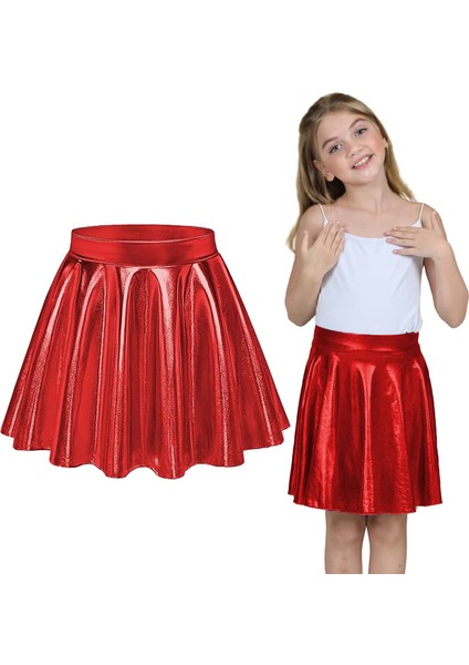 Metalik Parlak Işıltılı Şortlu Kloş Parti, Gösteri, Etkinlik, Bayramlık, Etek