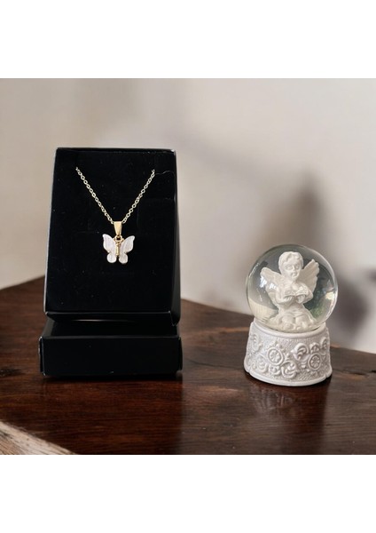 14 Şubat Sevgililer Günü Anneler Günü Hediyesi Sevgiliye Kolye Küre Doğum Günü Arkadaşa Hediye Seti