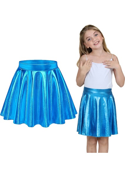 Metalik Parlak Işıltılı Şortlu Kloş Parti, Gösteri, Etkinlik, Bayramlık, Etek