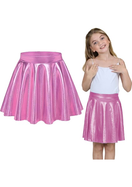 Metalik Parlak Işıltılı Şortlu Kloş Parti, Gösteri, Etkinlik, Bayramlık, Etek
