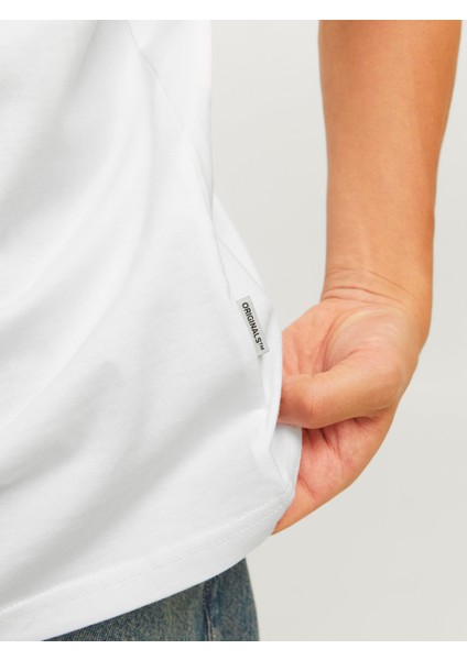 Jorfrederıksberg Tee Ss Crew Neck Noos Bright Wht modelleri