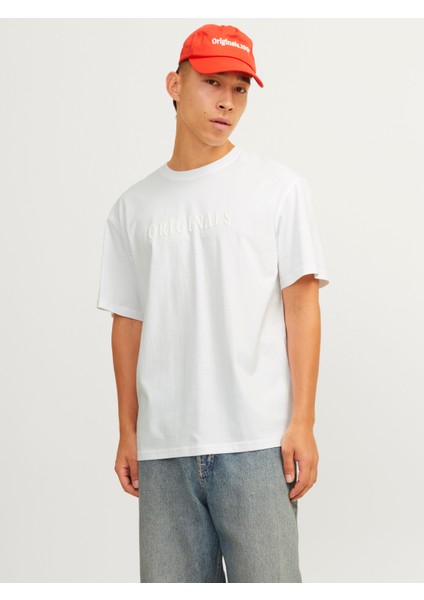 Jorfrederıksberg Tee Ss Crew Neck Noos Bright Wht fırsatları