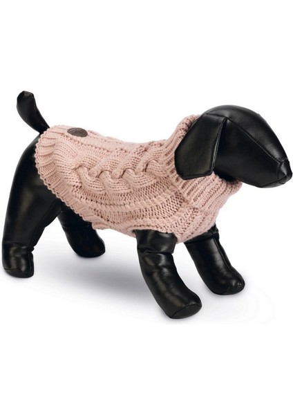 Köpek Süveter Pembe Xxl Uzunluk 40cm