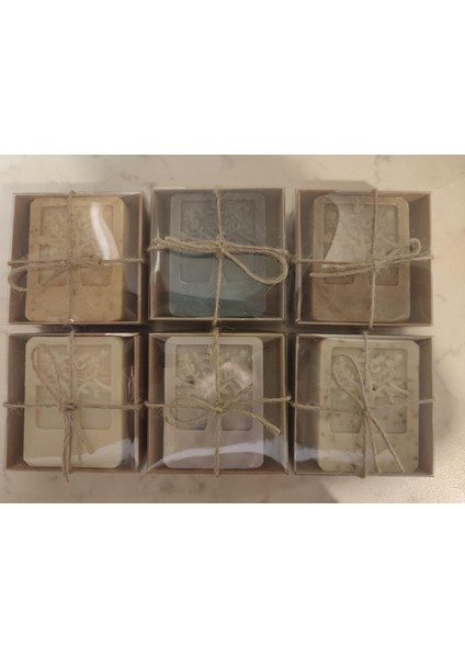 Özel Gün, Kutlama, Hediyelik Doğal Sabun Seti (6 Adet), El Yapımı Zeytinyağlı Sabun Seti fiyatları