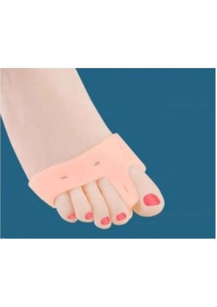 Makaralı Ayak Parmak Gömleği 2li Ten Rengi -16