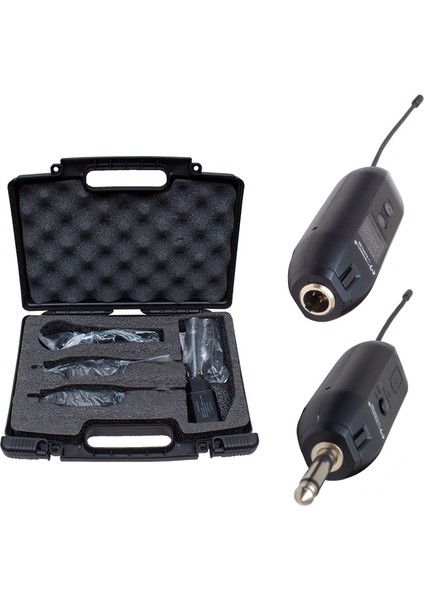 MV-19589 Uhf Mini Yaka - Kürsü Kablosuz Enstrüman Mikrofonu (Mikrofon Xlrli)