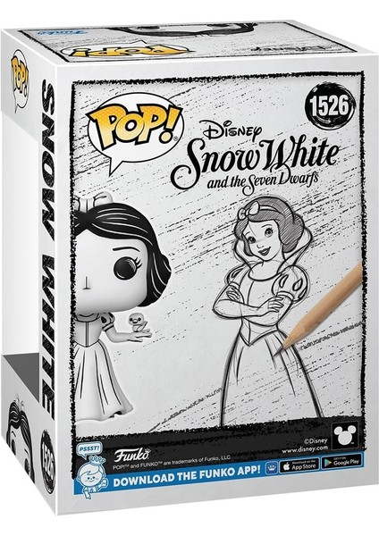 Pop! Pamuk Prenses (Çizim) -Snow White(Sketched)