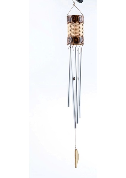 Üstü Bambu Metalli Rüzgar Çanı 83 cm ST00143