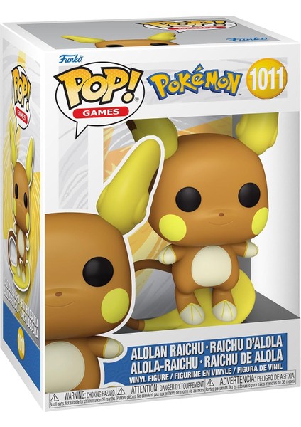 Pop! Oyunları: Pokemon - Raichu Alolan - (Alolan) - Koleksiyonluk Vinil Figür fiyatları