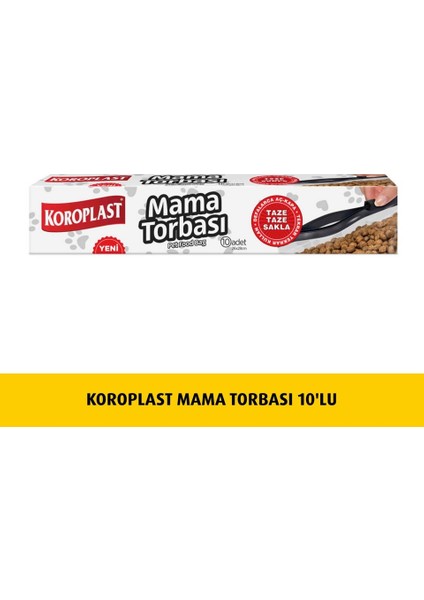 Mama Torbası 10 Lu 26 x 28 cm x 3 Paket