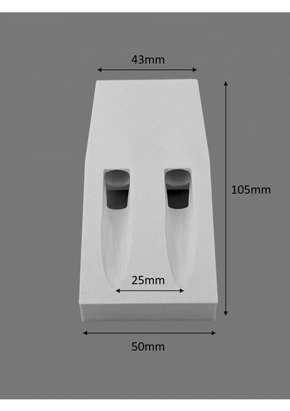 Gizli Cep Deliği Oluşturma Aparatı 3/8" (Pocket Hole Jig)