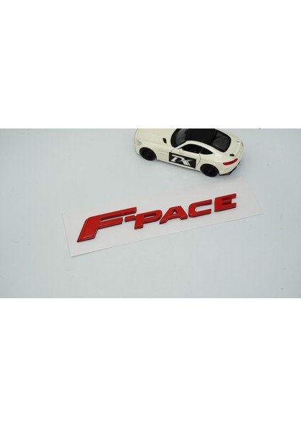 F-Pace 3m Kırmızı Abs Bagaj Yazı Logo Jaguar Ile Uyumlu indirimleri