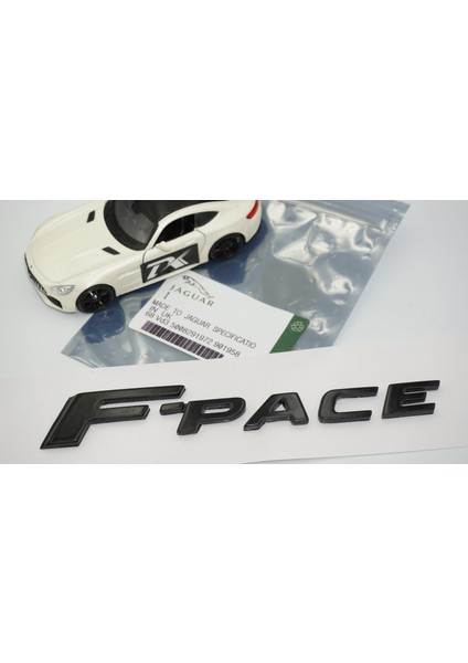 F-Pace 3m Siyah Abs Bagaj Yazı Logo Jaguar Ile Uyumlu modelleri