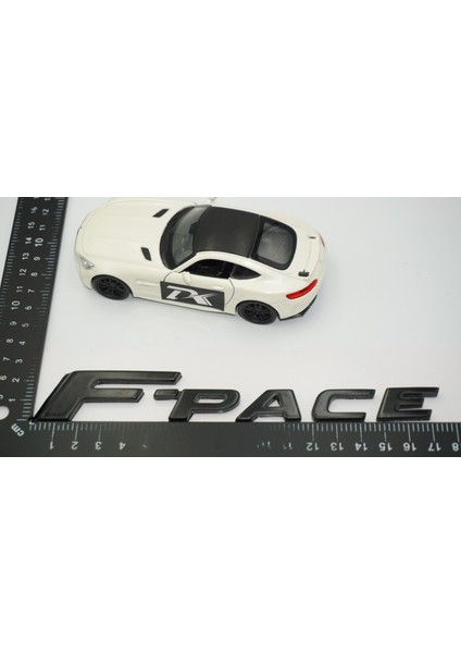 F-Pace 3m Siyah Abs Bagaj Yazı Logo Jaguar Ile Uyumlu fırsatları