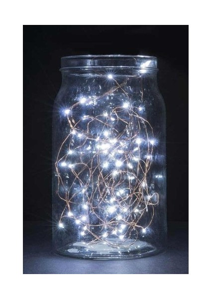 Peri LED Işık 5 Metre Beyaz Dekor Lambası 50 Ledli modelleri