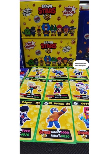 Premıum Brawlstars Oyun Kartları