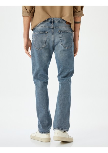 Straight Fit Kot Pantolon - Mark Jean