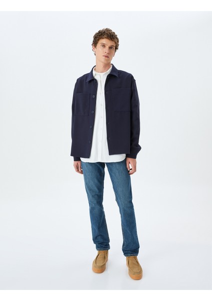 Slim Fit Kot Pantolon - Brad Jean