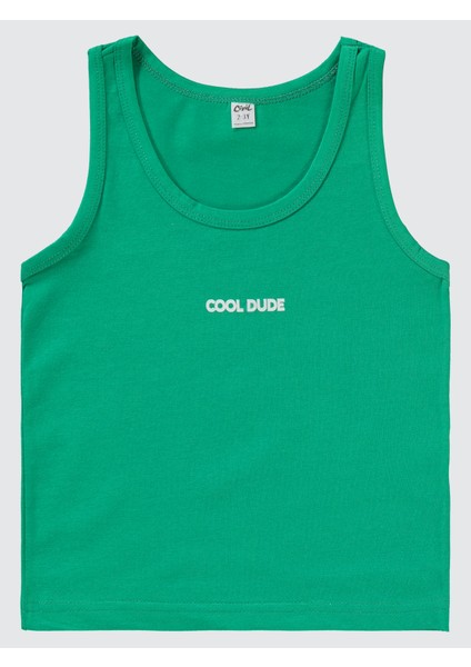 Erkek Çocuk 2'li Atlet Set 2-10 Yaş Yeşil fırsatları