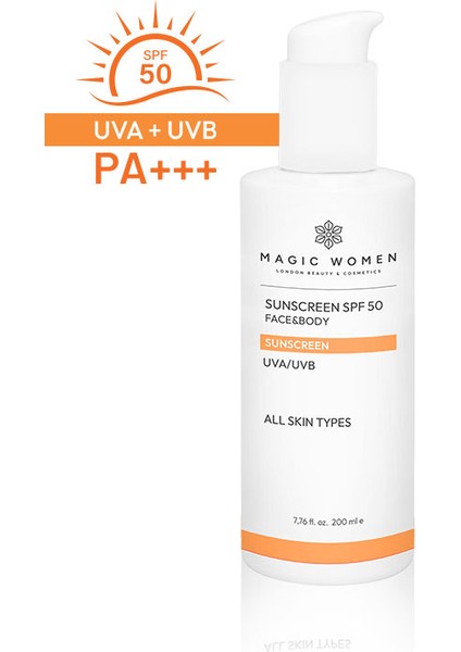 Güneş Koruyucu Krem Spf 50 - 200ml fiyatları