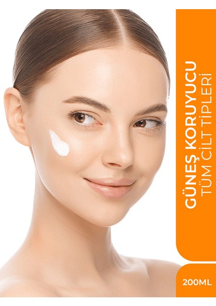 Güneş Koruyucu Krem Spf 50 - 200ml fırsatları