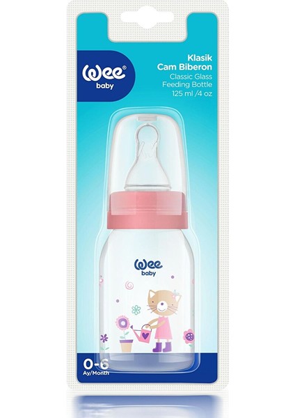 877 Wee Baby Cam Biberon 125 ml Pembe modelleri