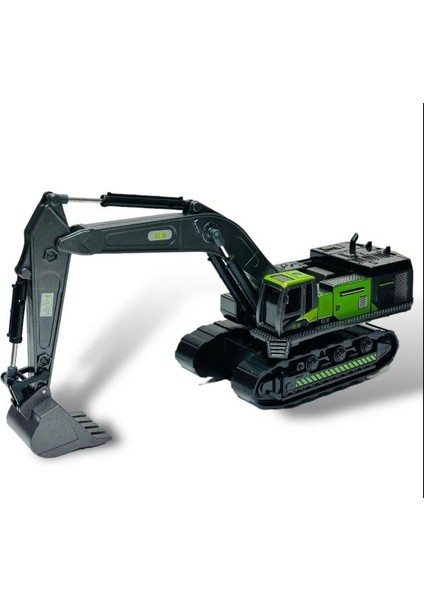 Oyuncak Iş Makinaları Metal Uçlu Kepçe Dozer Sürtmeli Ekskavatör