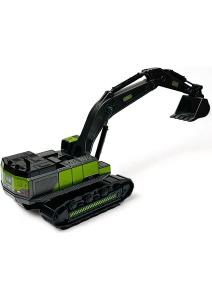 Oyuncak Iş Makinaları Metal Uçlu Kepçe Dozer Sürtmeli Ekskavatör
