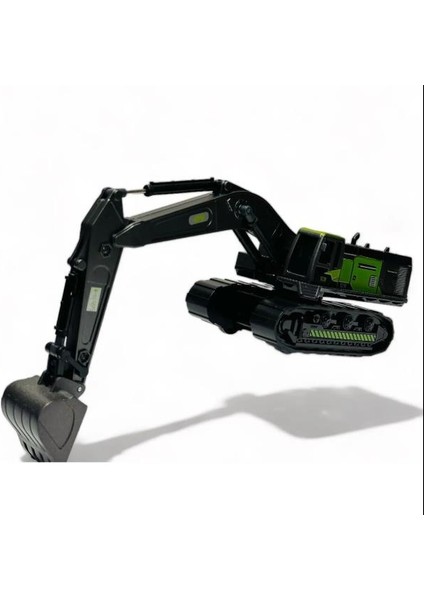 Oyuncak Iş Makinaları Metal Uçlu Kepçe Dozer Sürtmeli Ekskavatör