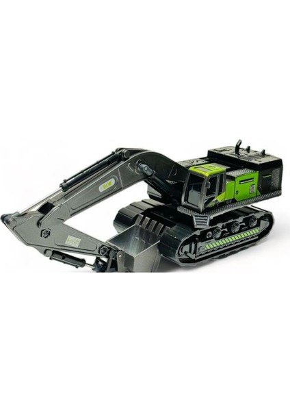 Oyuncak Iş Makinaları Metal Uçlu Kepçe Dozer Sürtmeli Ekskavatör