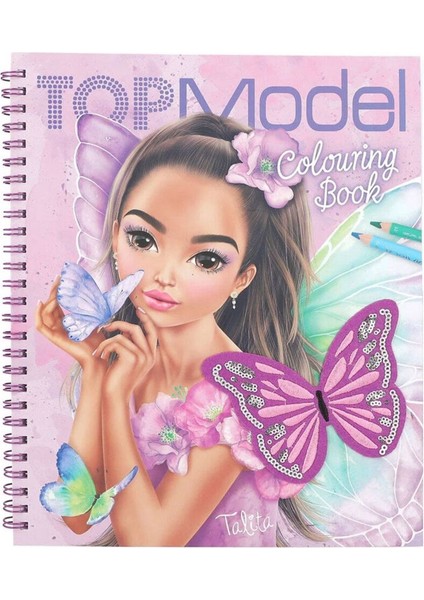 Topmodel Peri ve Masal Hayvanları Boyama Kitabı