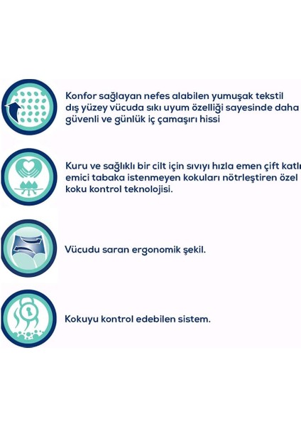 Premium Bel Bantlı Hasta Bezi 6 Damla M Beden 30'lu 8 Paket 240 Adet